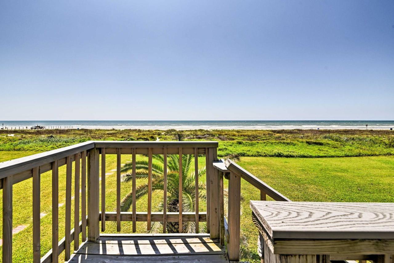 Galveston Beach House With Private Deck And Gulf Views Exterior photo